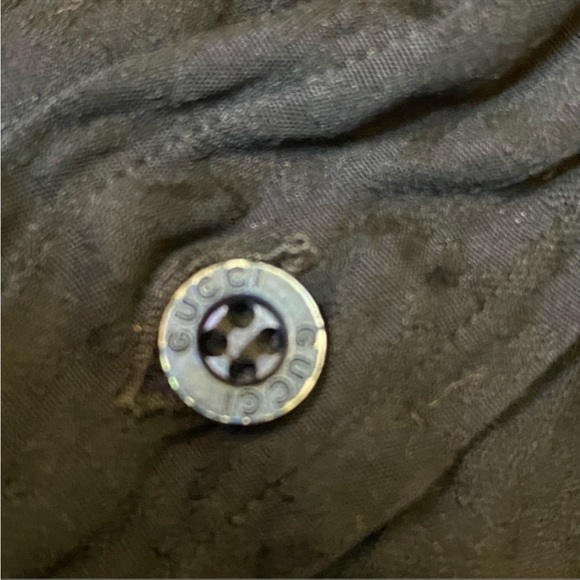 Gucci black button up . - Picture 9 of 9
